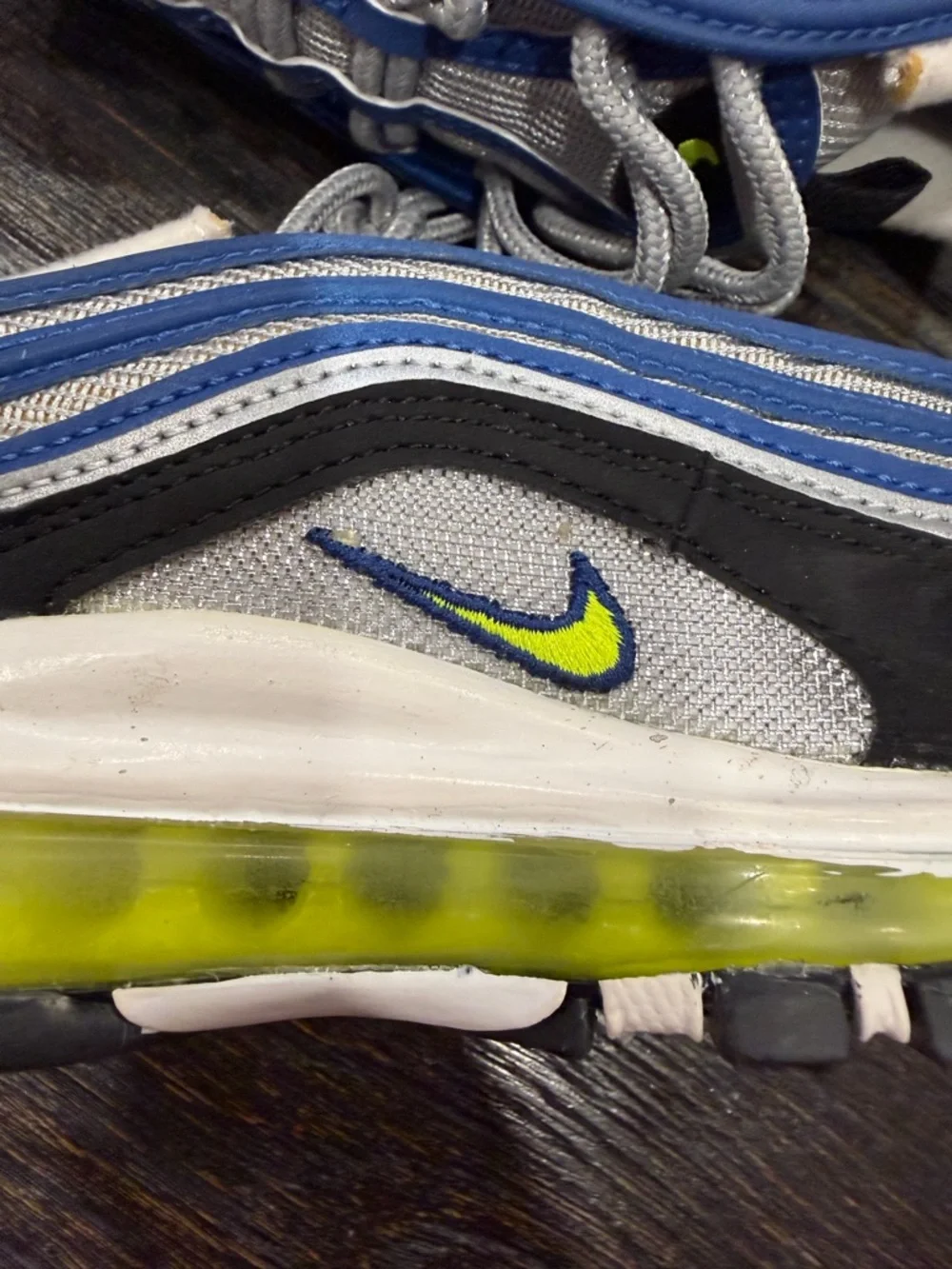 Nike Air Max 97 OG Women's Size 6 Atlantic Blue Reflective Shoes